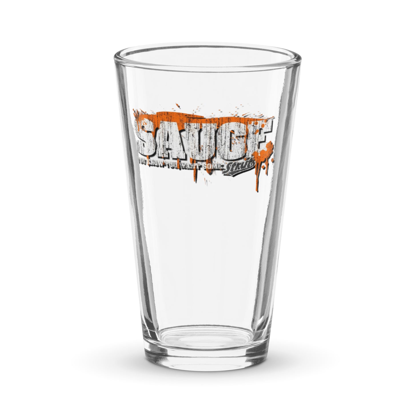 Shaker pint glass