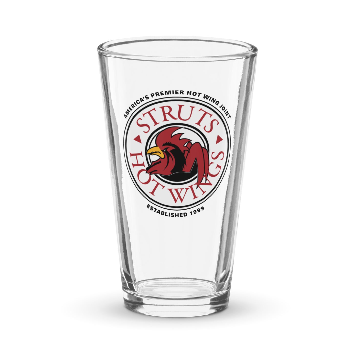 Shaker pint glass