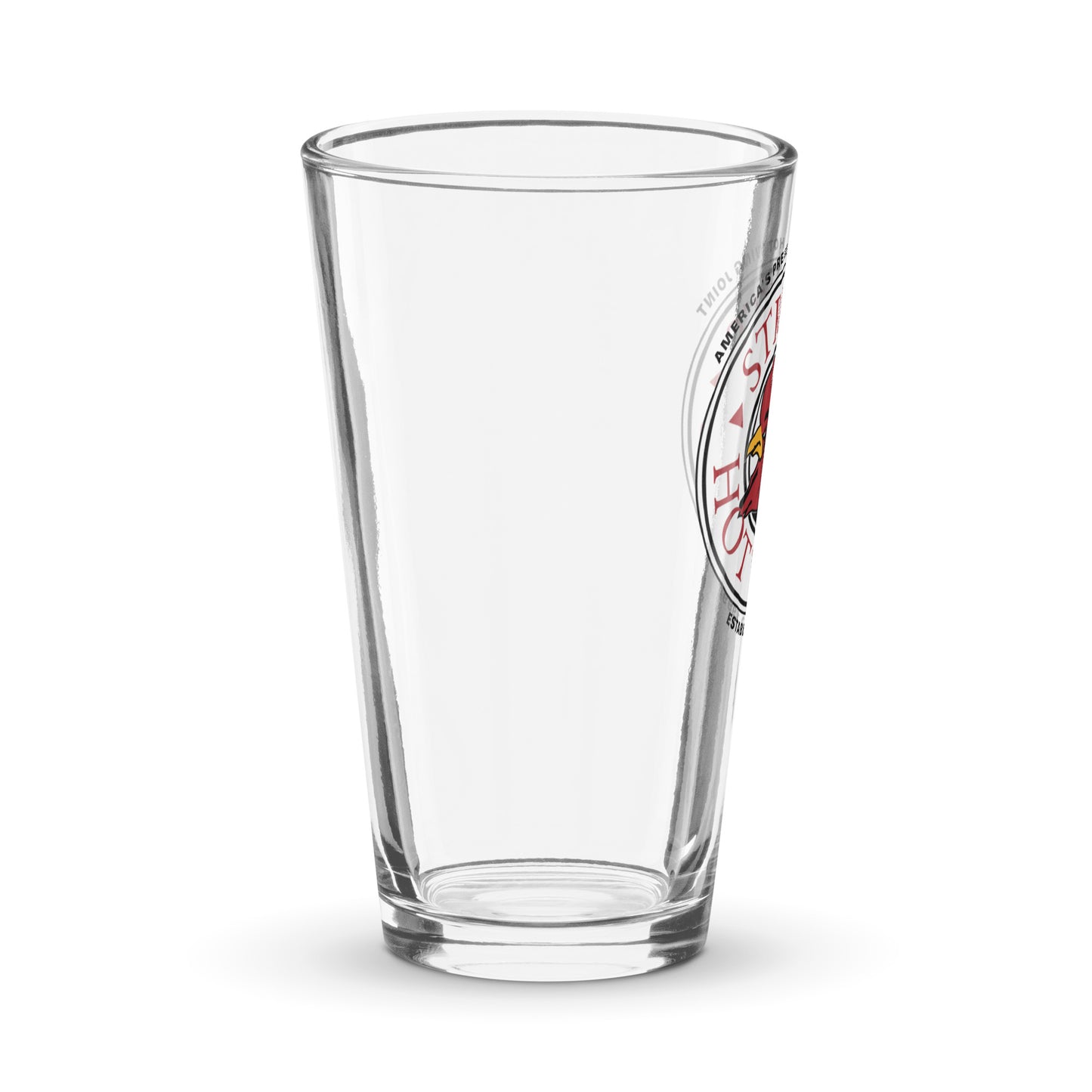 Shaker pint glass